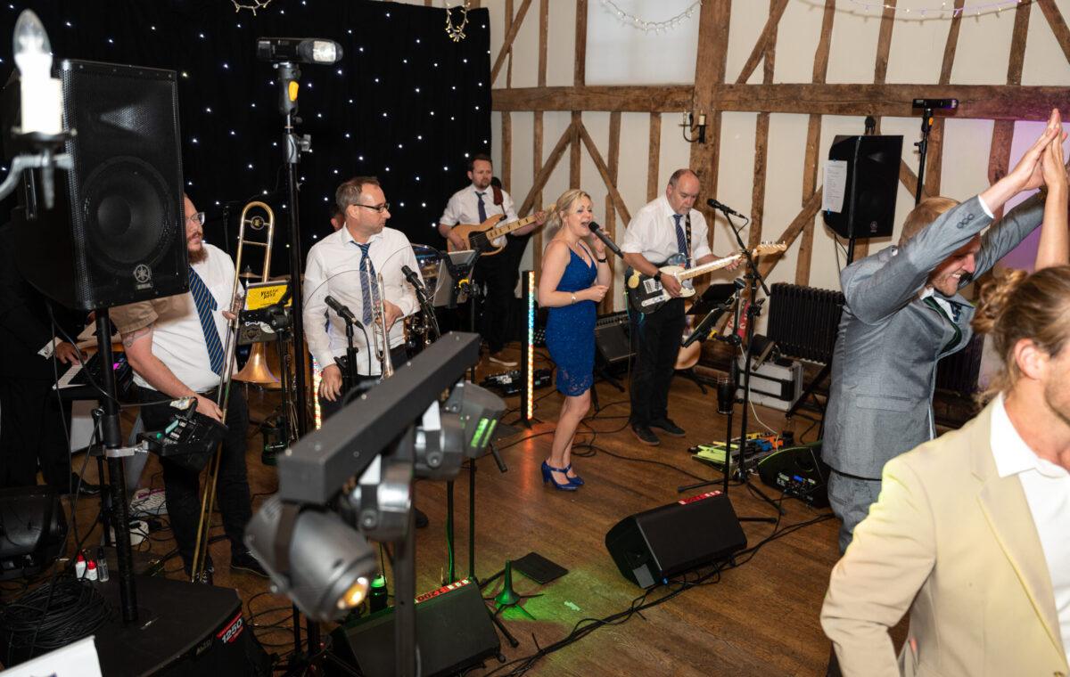 Tracy Wedding Singer Essex Wedding Band Picture